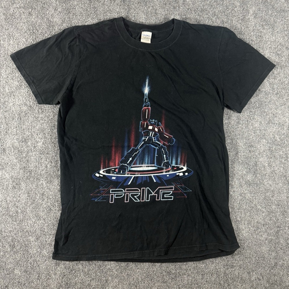 VINTAGE TRANSFORMERS MOVIE OPTIMUS PRIME GRAPHIC T SHIRT SIZE M